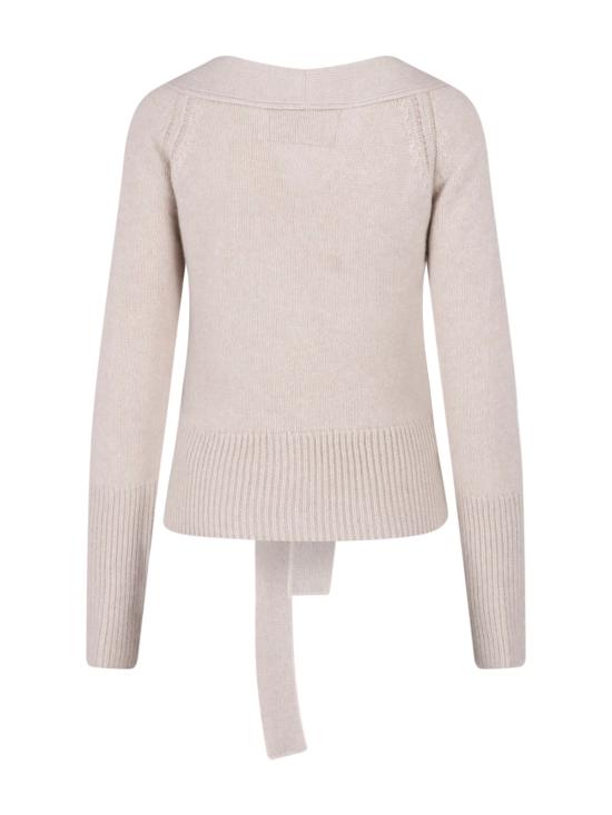26FW 에르마노 설비노 스웨터 D495N728IWN 41116 BEIGE - ERMANNO SCERVINO