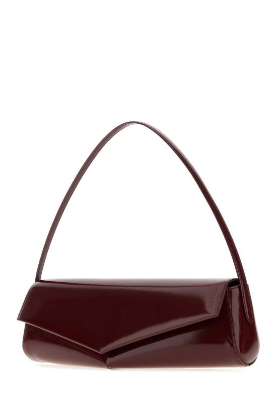  질샌더 가방 질 샌더 칸테 가죽 숄더백 체스트넛 브라운 - JIL SANDER