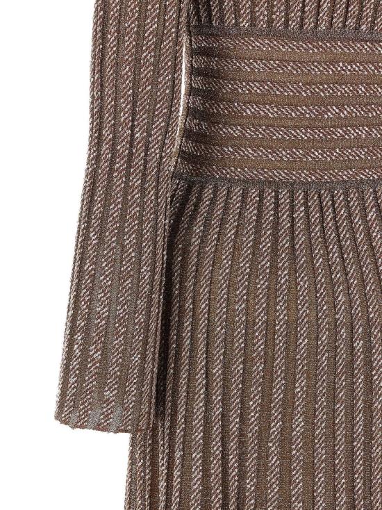  미소니 롱 원피스 미쏘니 비스코스 롱 드레스 멀티컬러 - MISSONI