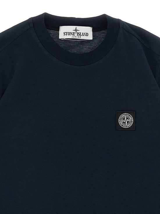  스톤 아일랜드 탑 LDK2S162100002S0047V0020 NAVY - STONE ISLAND