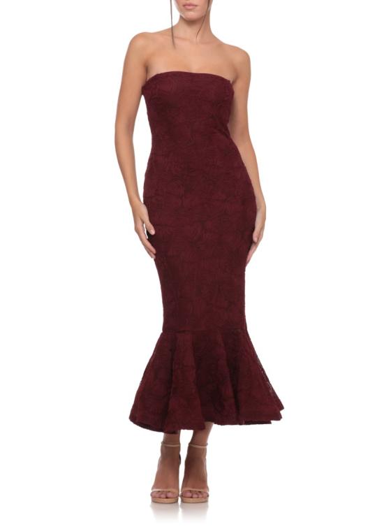 26FW 로테이트 원피스 116275741741 Burgundy - ROTATE