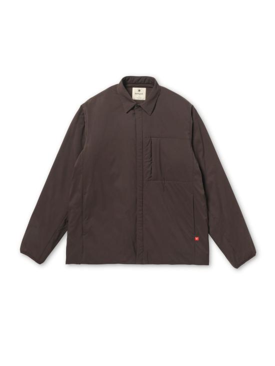 26FW 스노우피크 자켓 Primaloft Marrone 오버셔츠 Leggera con Imbottitura - SNOW PEAK
