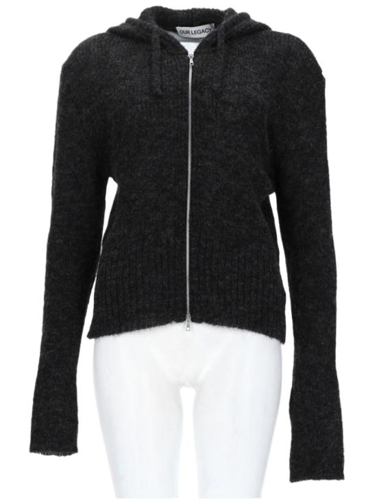 26FW 아워레가시 니트웨어 W2263CCM CHARCOALMELANGEFUZZYALPACA Grey