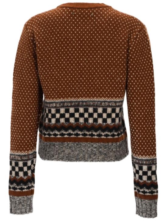 26FW 골든구스 니트웨어 GWP01165 P00267555718 Brown - GOLDEN GOOSE