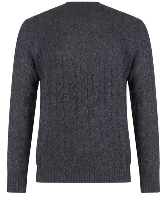 26FW 폴로 랄프로렌 케이블 니트 스웨터 710876762013 Grey - POLO RALPH LAUREN
