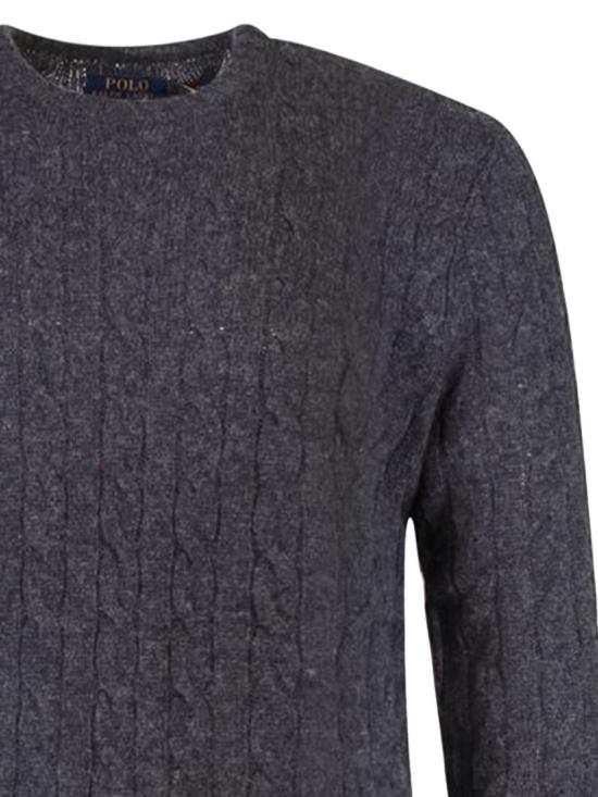 26FW 폴로 랄프로렌 케이블 니트 스웨터 710876762013 Grey - POLO RALPH LAUREN