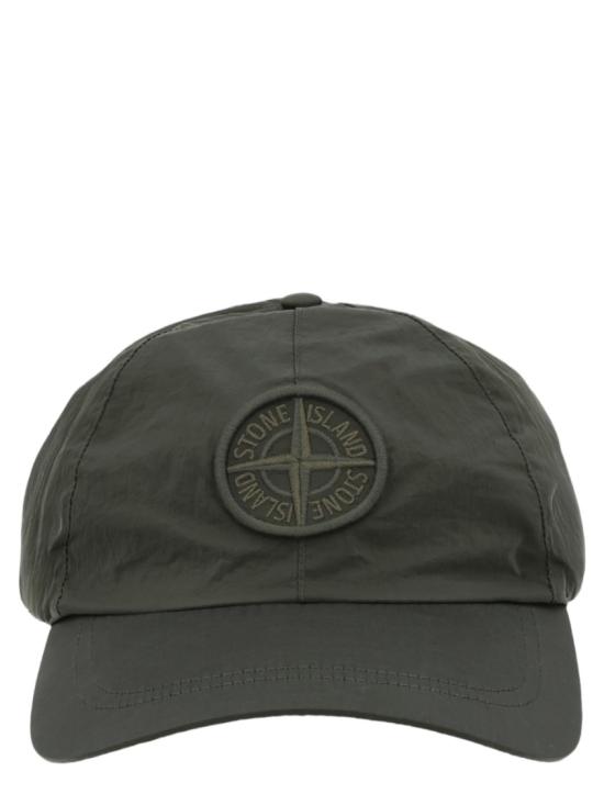  스톤 아일랜드 나일론 메탈 에코닐 베이스볼 캡 L2S159100011 S0076V0059 Green