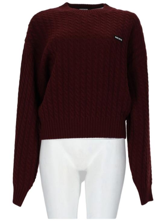 26FW 로테이트 니트웨어 116437741 BCR1951741 Burgundy