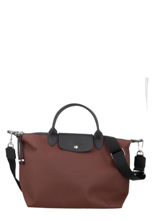  롱샴 르 플리아쥬 에너지 L 탑핸들백 1515 HSR742 Brown