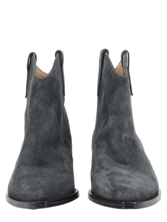 26FW 이자벨마랑 드위나 스웨이드 카프스킨 카우보이 부츠 BO0002FA A1A03S02FK Black
