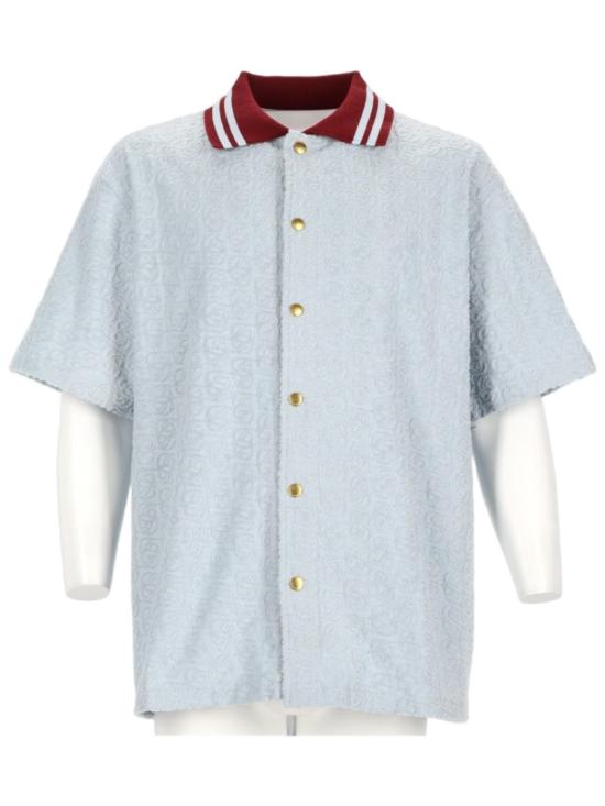 26FW 드롤드무슈 셔츠 SH221 CO201BLUE