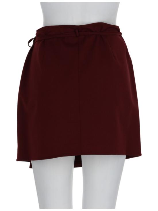 26FW 알리지 스커트 166025 A6212MER Burgundy - ALYSI