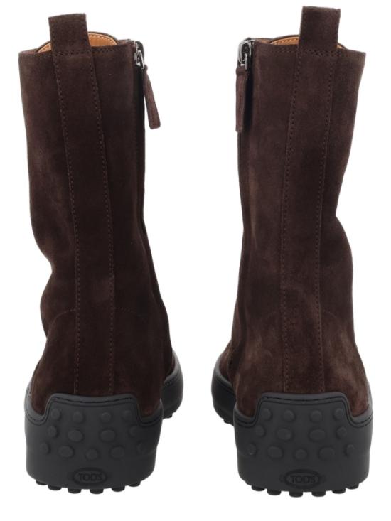 26FW 토즈 윈터 고미노 앵클 부츠 XXW84L0JU70 RE0S808 Brown - TODS