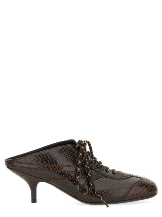 25FW 드리스 반 노튼 뮬/슬리퍼 011740 350704 Brown