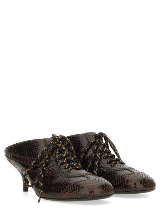 25FW 드리스 반 노튼 뮬/슬리퍼 011740 350704 Brown - DRIES VAN NOTEN