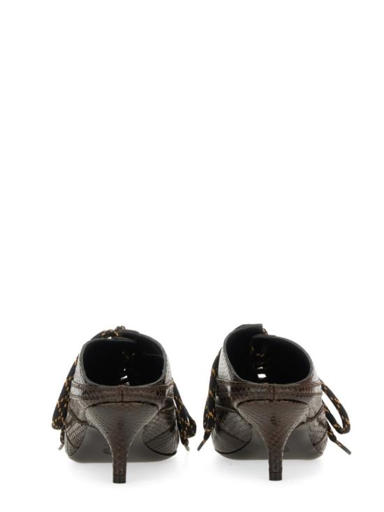 25FW 드리스 반 노튼 뮬/슬리퍼 011740 350704 Brown - DRIES VAN NOTEN
