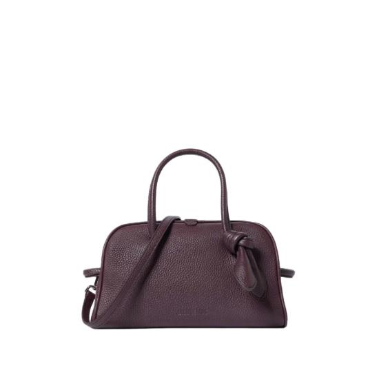 26FW 자크뮈스 TURISMO 투리스모 소프트 스몰 볼링 토트벡 BAW00416AC03A03490 Purple
