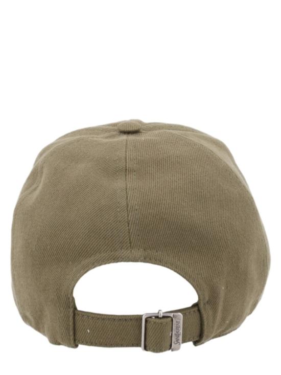  생로랑 코튼 데님 트윌 카산드라 베이스볼 캡 864608 3YT512900 Brown - SAINT LAURENT