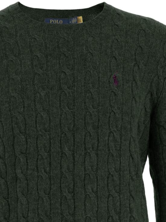 26FW 폴로 랄프로렌 케이블 니트 스웨터 710876762507 Green - POLO RALPH LAUREN