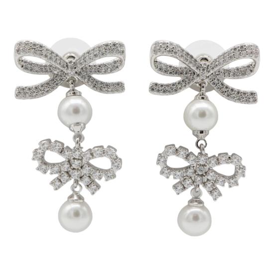 26FW 셀프 포트레이트 주얼리 RS26629ESLSILVER