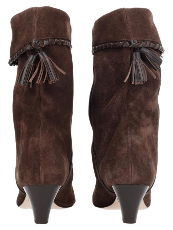26FW 이자벨마랑 달비 드레이프 스웨이드 카프스킨 레더 부츠 BO0188FB C1A20S50CL Brown - ISABEL MARANT