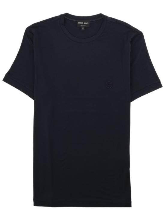 26FW 조르지오 아르마니 반팔 티셔츠 3GST52 SJP4ZUBSG Blue