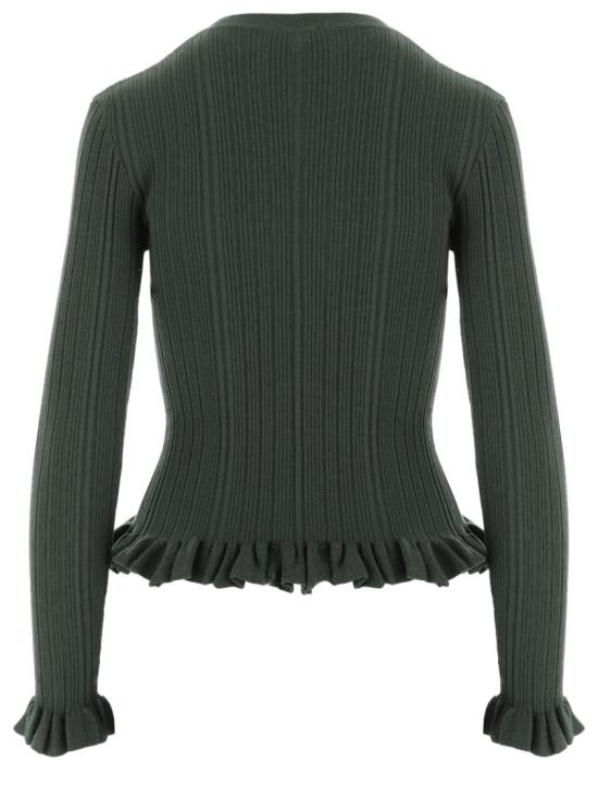 26FW 파투 니트웨어 KN3528095758G Green - PATOU