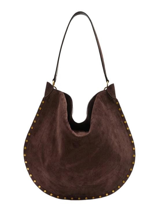 26FW 이자벨마랑 OSKAN 오스칸 문 숄더백 PP0200FA B2C03M50CF Brown