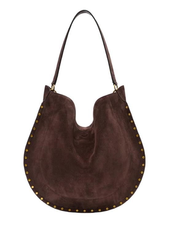 26FW 이자벨마랑 OSKAN 오스칸 문 숄더백 PP0200FA B2C03M50CF Brown - ISABEL MARANT