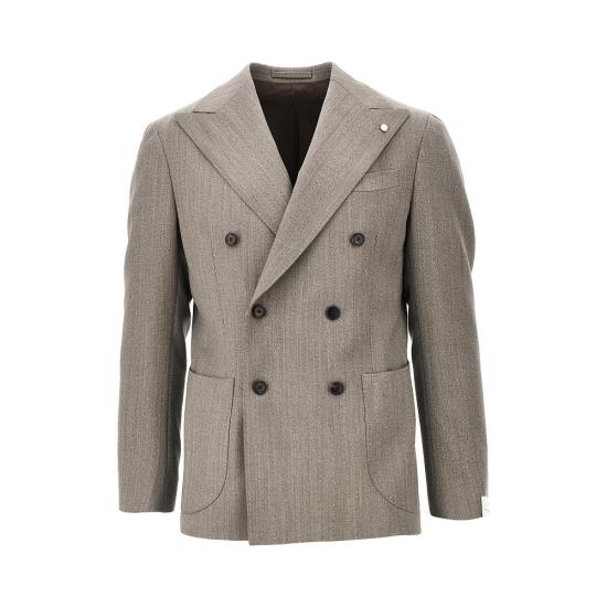 26FW 루이지 비안끼 자켓 261764521 Beige