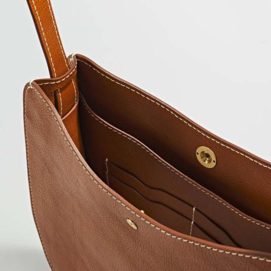  LINDQUIST 크로스백 린드퀴스트 사부아 핸드백 가죽 브라운 - OTHER BRANDS