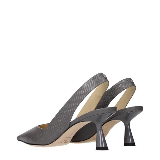  지미추 힐/펌프스 Jimmy Choo Liya 65 하이힐 펌프스 그레이 - JIMMY CHOO
