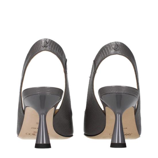  지미추 힐/펌프스 Jimmy Choo Liya 65 하이힐 펌프스 그레이 - JIMMY CHOO