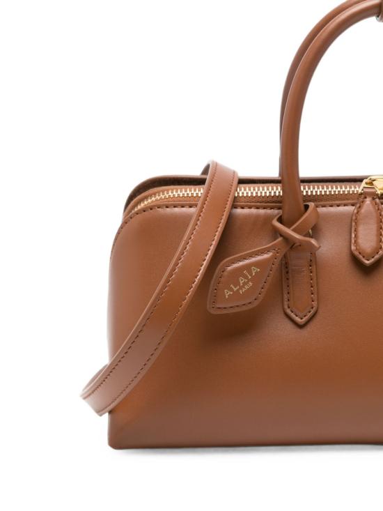 26FW 알라이아 카무플라주 델타 백 스몰 백 AA1L1015I255 237 BROWN - ALAIA