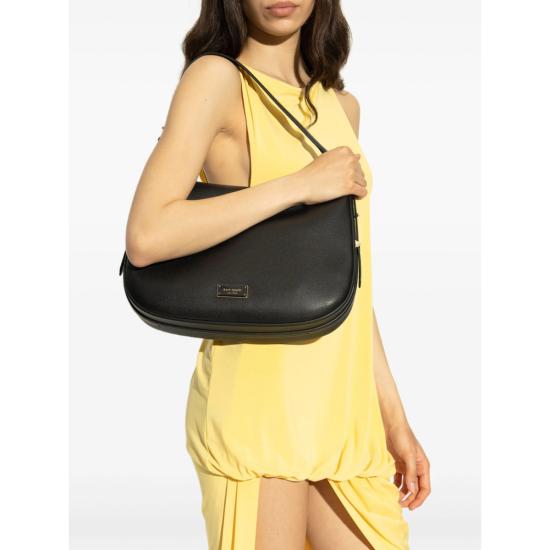  케이트 스페이드 가방 송아지 가죽 숄더백 블랙 - KATE SPADE