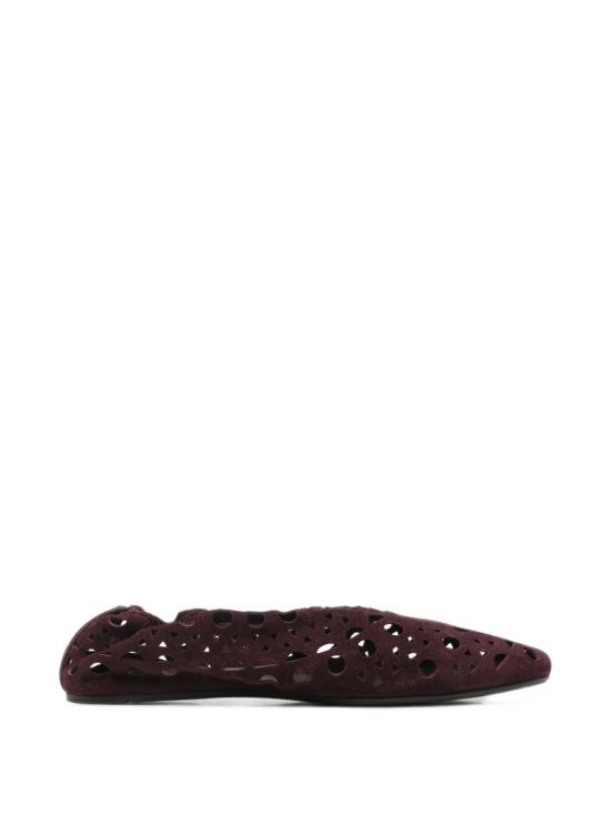 26FW 알라이아 플랫 슈즈 AA3A1039I236 320 BORDEAUX