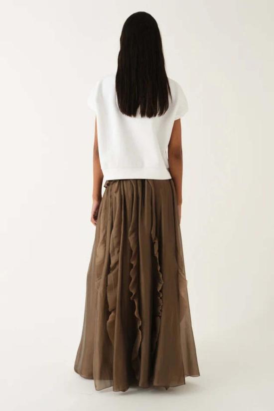  더 가먼트 반팔 티셔츠 가먼트 글램 티 크림 - THE GARMENT