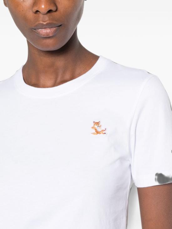 26FW 메종키츠네 반팔 티셔츠 MRWJT20 KJ7026P100 WHITE - MAISON KITSUNE