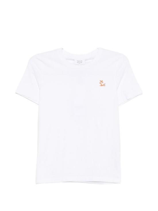 26FW 메종키츠네 반팔 티셔츠 MRWJT20 KJ7026P100 WHITE