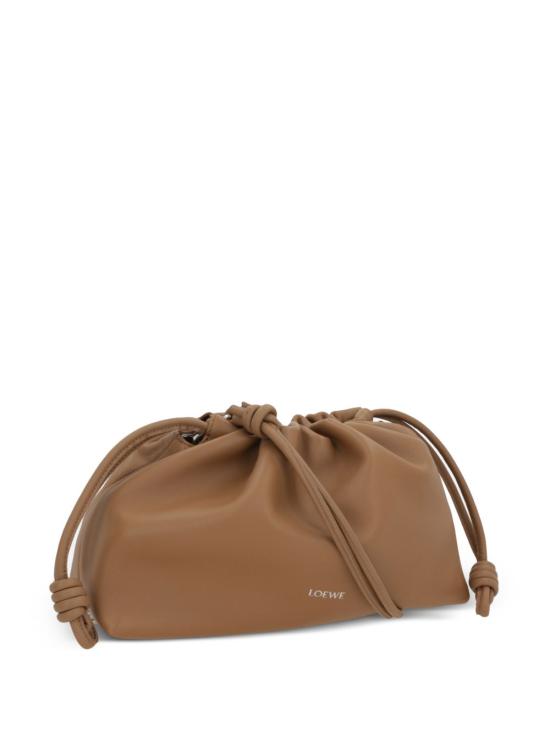 26FW 로에베 멜로우 나파 램스킨 미디움 플라멘코 퍼스 백 A411FCR X759579 BROWN - LOEWE