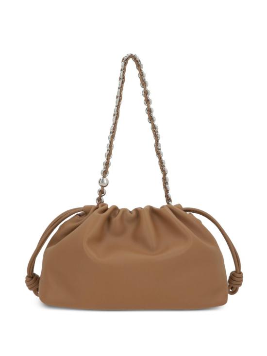 26FW 로에베 멜로우 나파 램스킨 미디움 플라멘코 퍼스 백 A411FCR X759579 BROWN - LOEWE