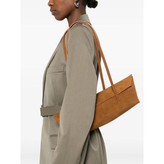  크리스토퍼에스버 가방 크리스토퍼 에스버 로고 디테일 백 브라운 - CHRISTOPHER ESBER