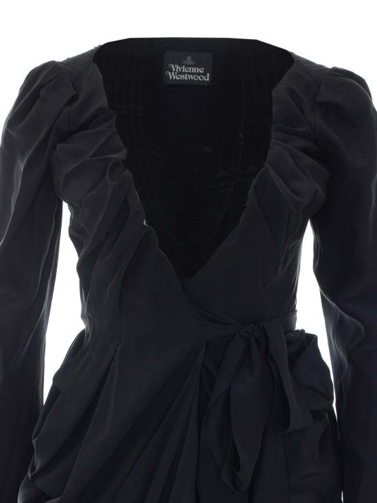 26FW 비비안웨스트우드 미디 스커트 110103AMW01IPN401 BLACK - VIVIENNE WESTWOOD