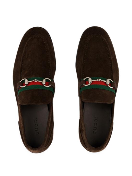 26FW 구찌 코모 홀스빗 스웨이드 로퍼 874936 AAG9O2052 - GUCCI