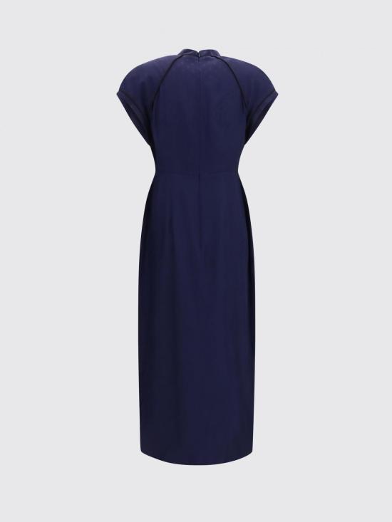 26FW 알레산드라리치 롱 원피스 FABX4432F4853 1844 Navy - ALESSANDRA RICH