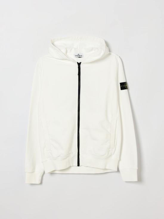 26FW [키즈] 스톤 아일랜드 풀오버 6100006S0A20 V0001 White