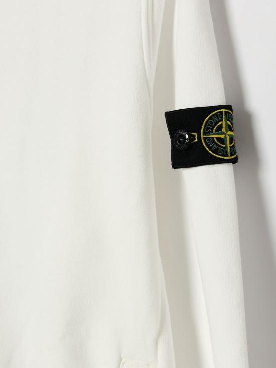26FW [키즈] 스톤 아일랜드 풀오버 6100006S0A20 V0001 White - STONE ISLAND