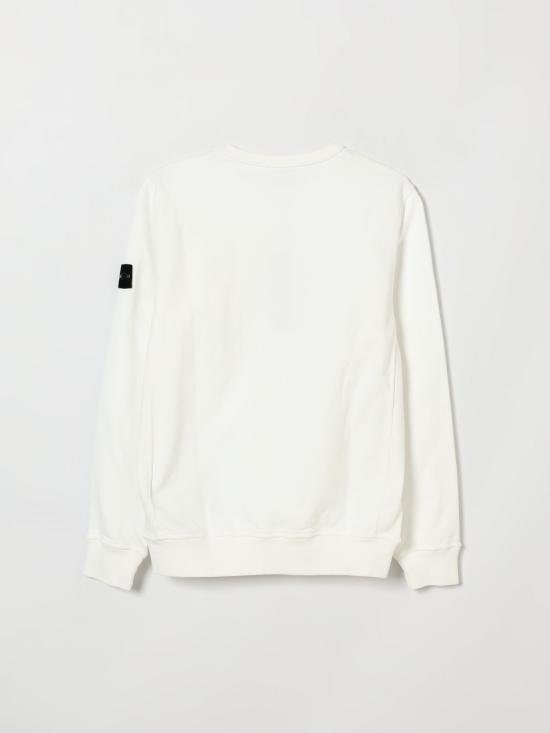 26FW [키즈] 스톤 아일랜드 풀오버 6100001S0A20 V0001 White - STONE ISLAND
