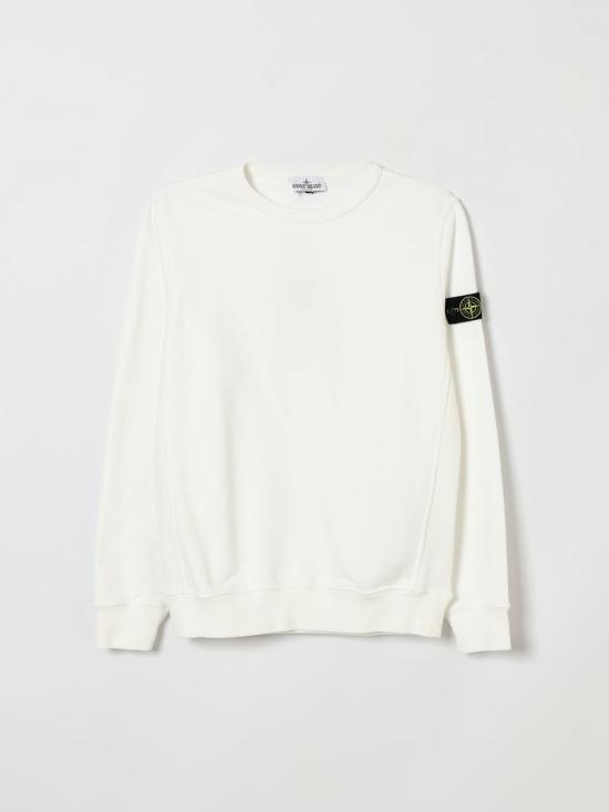 26FW [키즈] 스톤 아일랜드 풀오버 6100001S0A20 V0001 White
