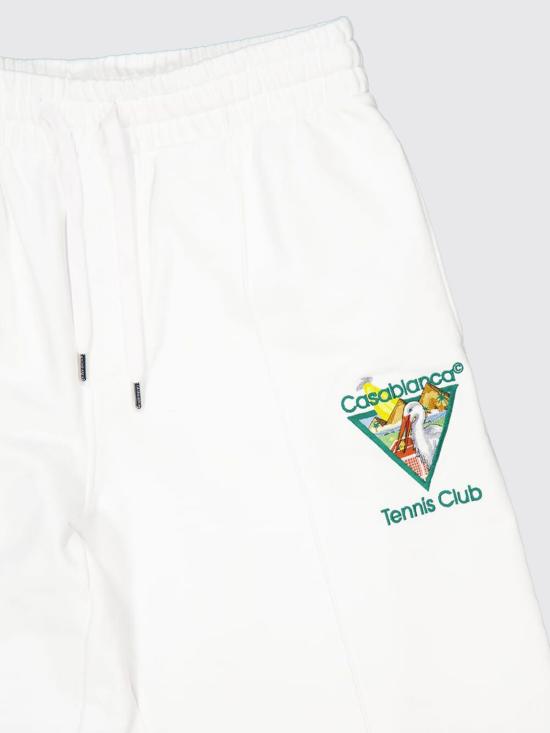 26FW 카사블랑카 팬츠 MPF26JTR361 03 White - CASABLANCA